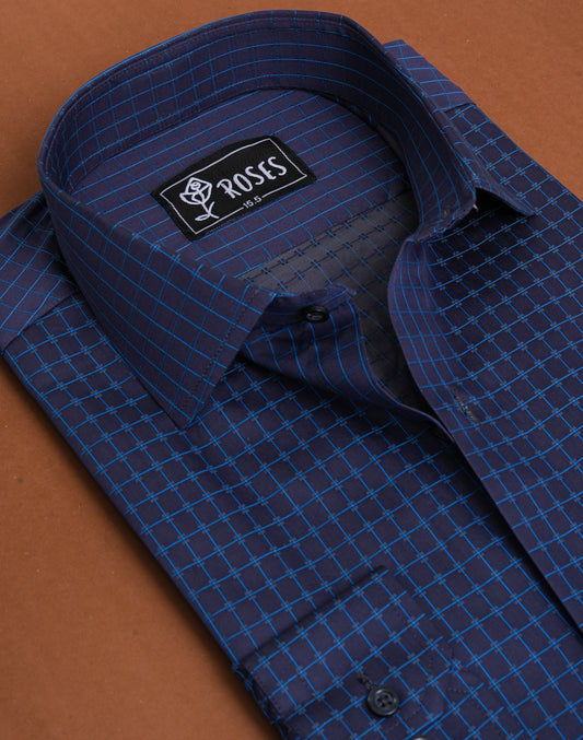 Windowpane In Twilight Blue