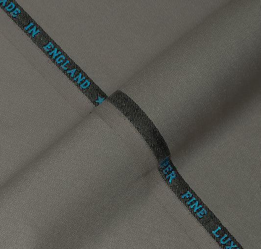 Plain Ash Beige, Wool Blend, Tropical Exclusive Suiting Fabric