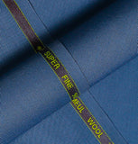 Plain Grey , Wool Blend, Tropical Exclusive Suiting Fabric