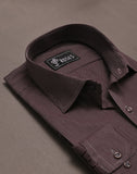 Elite Burgundy Pencil Stripes