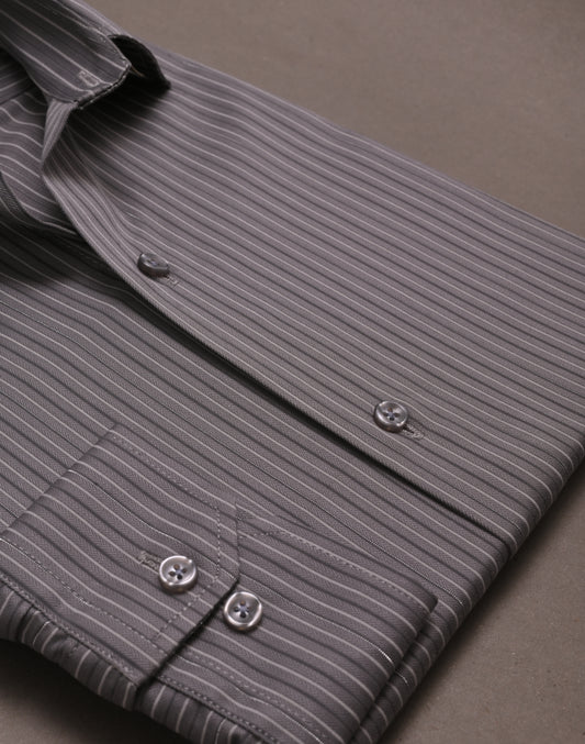 Grey And Silver Stripes