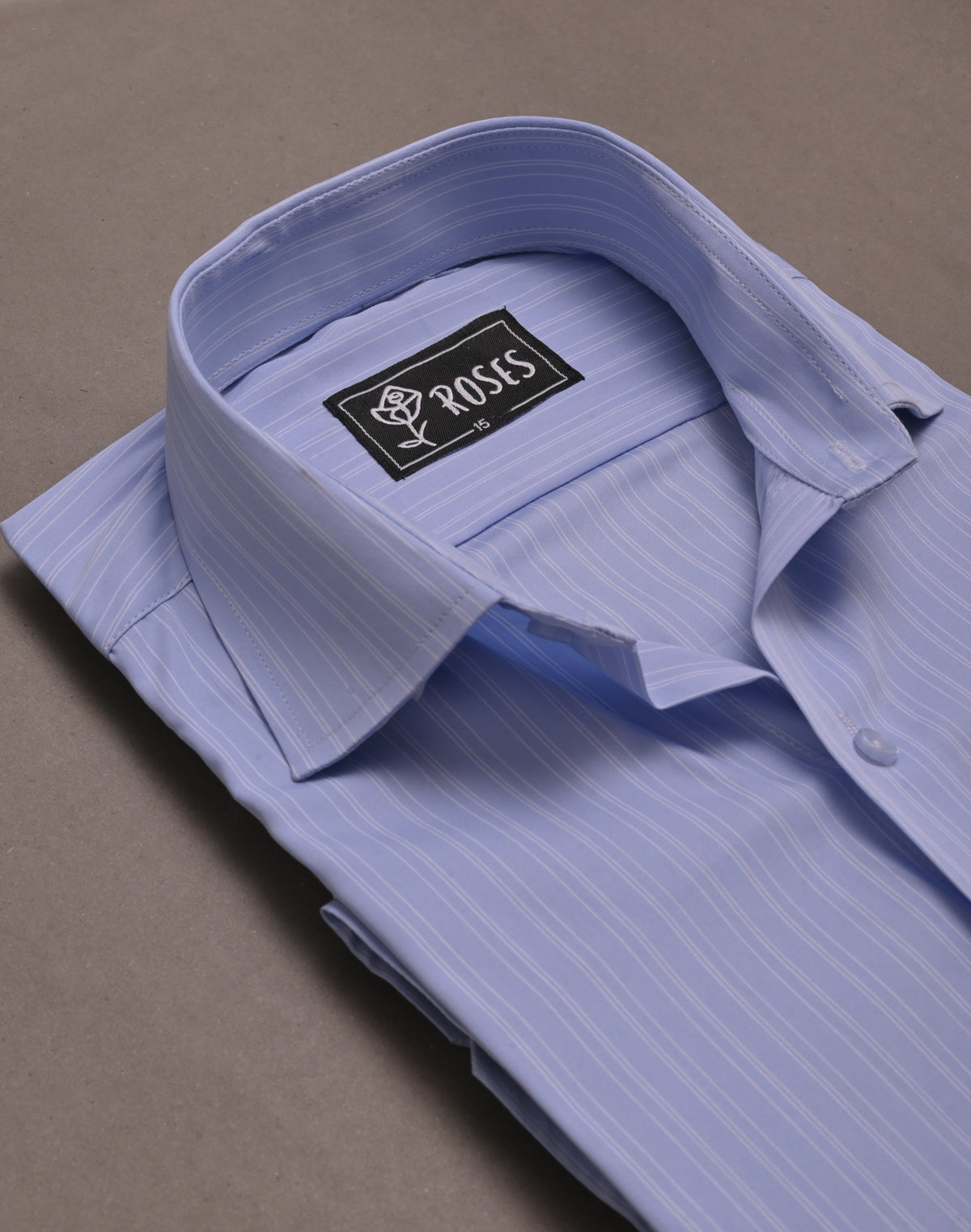 Soft Blue And White Stripes