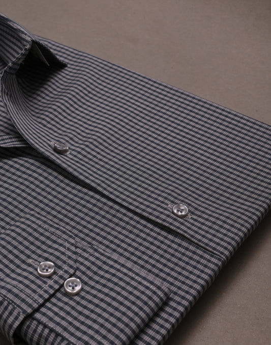 Gingham Checks In Blue