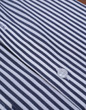 Navy And White Stripes