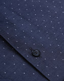 Charcoal Grey In Polka