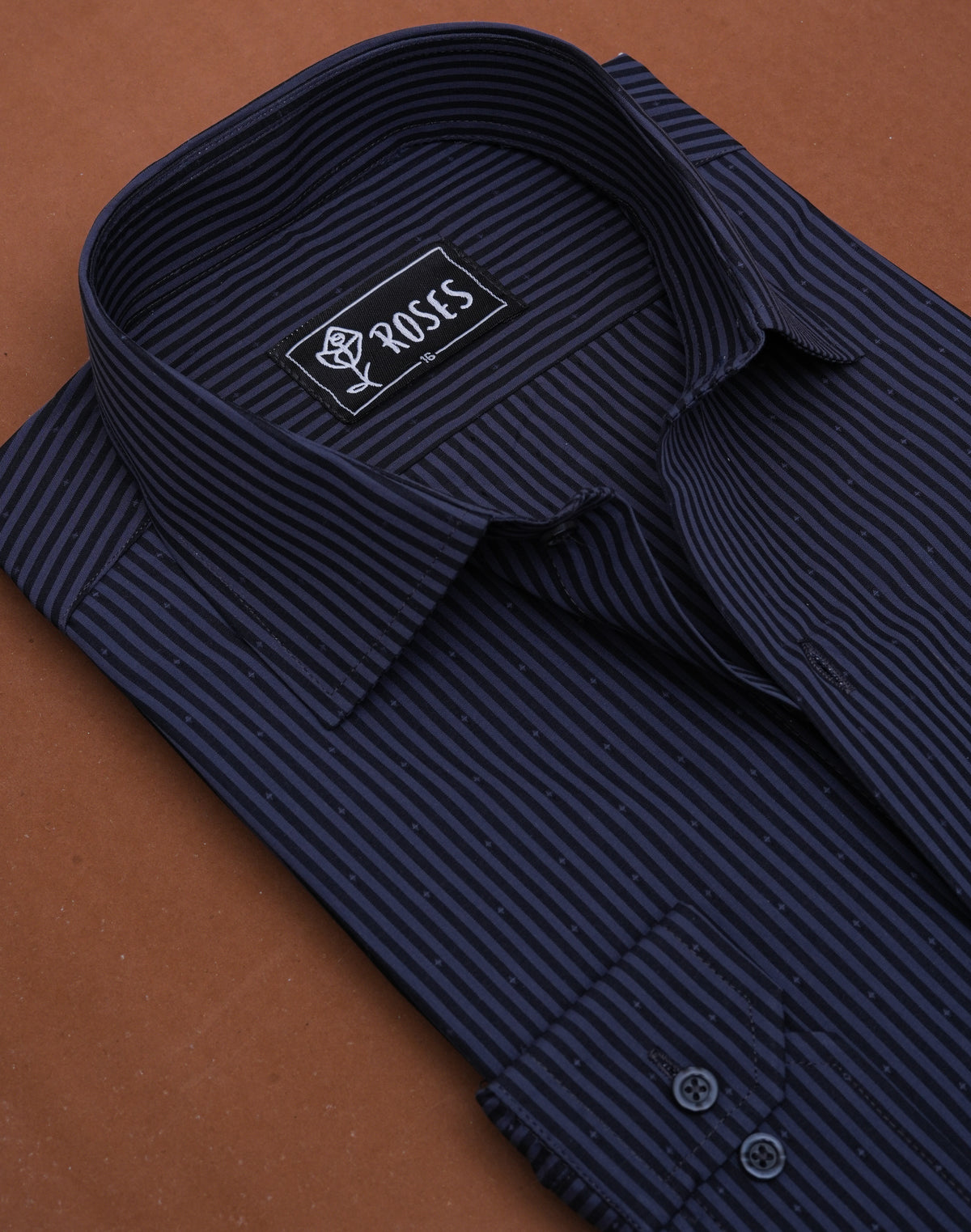 Black With Grey Stripes