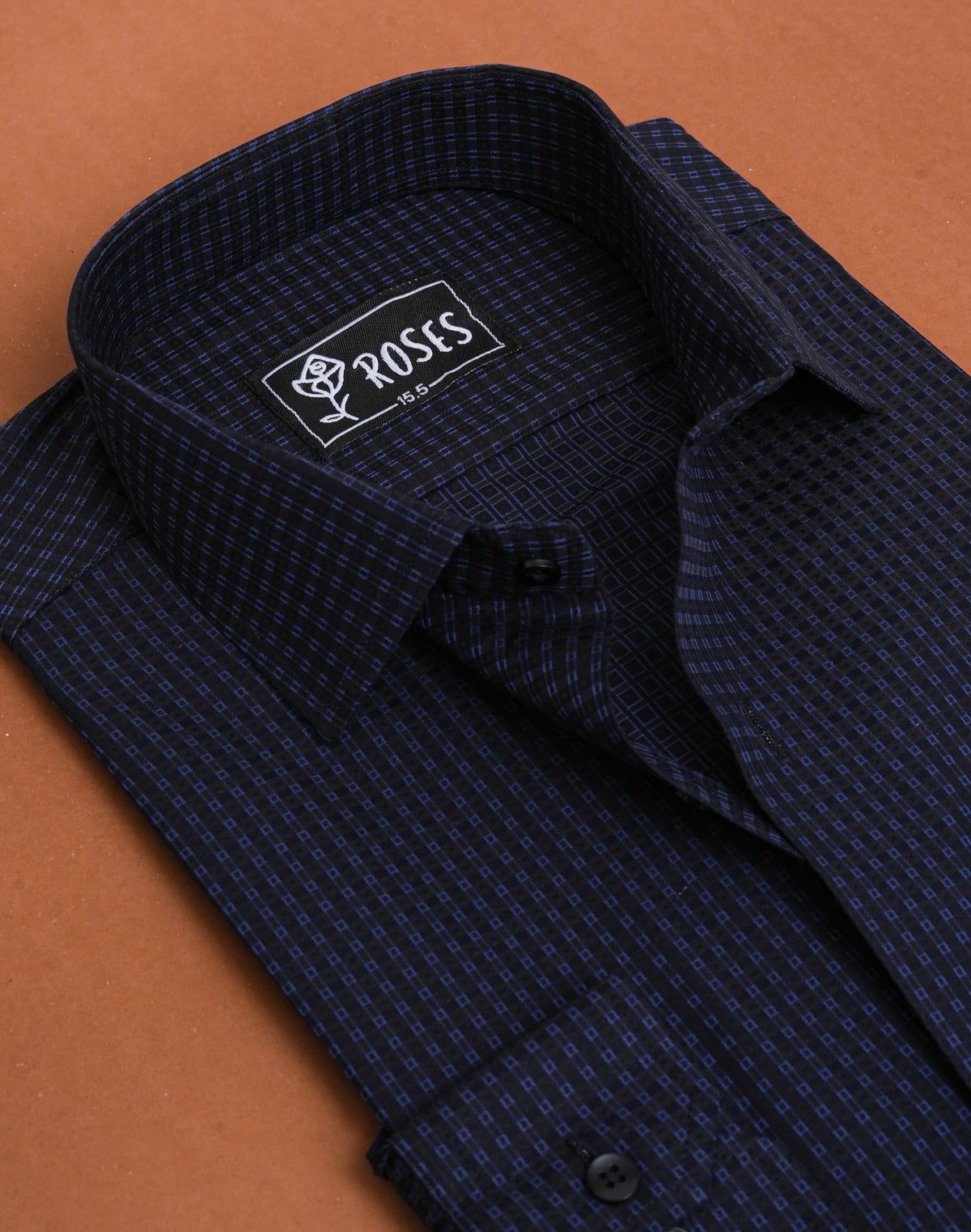 Night Blue In Grid Pattern