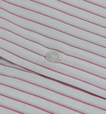 Pink and White Stripes in Egyptian Cotton