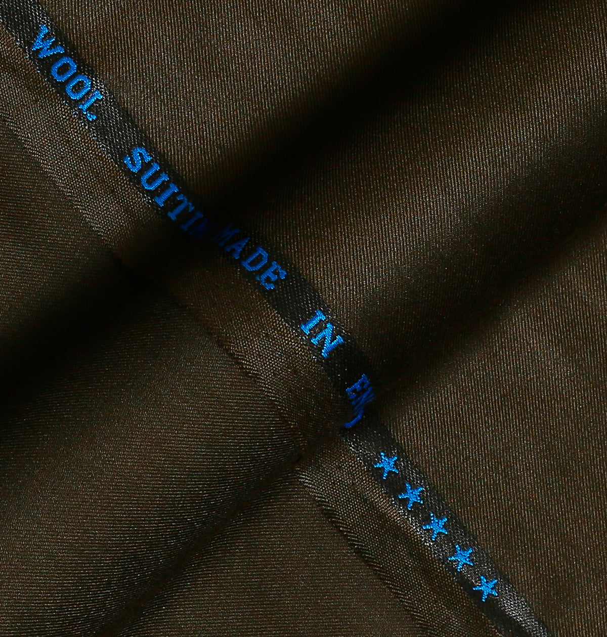 Plain Olive Green, Wool Blend, Tropical Exclusive Suiting Fabric