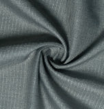 Self Stripes Sage Grey, Wool Blend, Plazama Exclusive Suiting Fabric