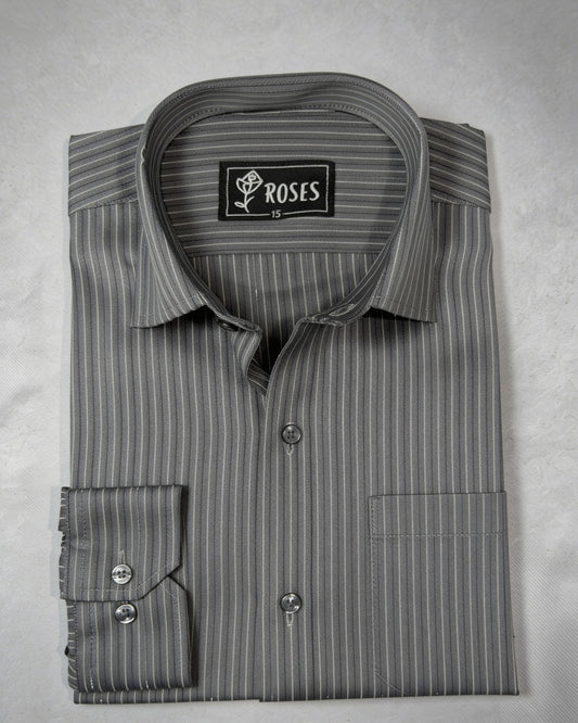 Grey And Silver Stripes